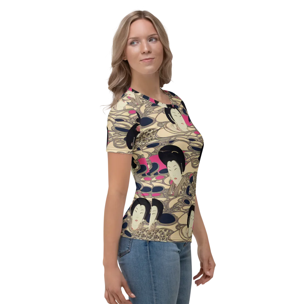 Timeless Reverie on Women's Crew Neck T-Shirt — Right