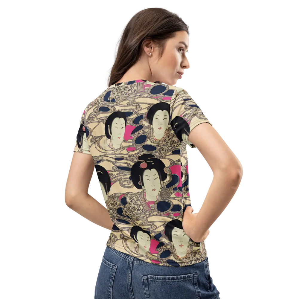 Timeless Reverie on Women's Crew Neck T-Shirt — Back