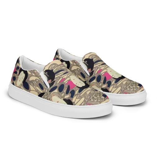 Timeless Reverie on a Women's Slip-On Canvas Shoes