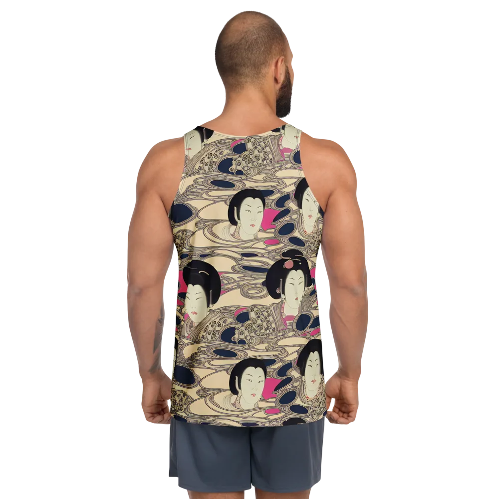 Timeless Reverie on Men's Tank Top — Back