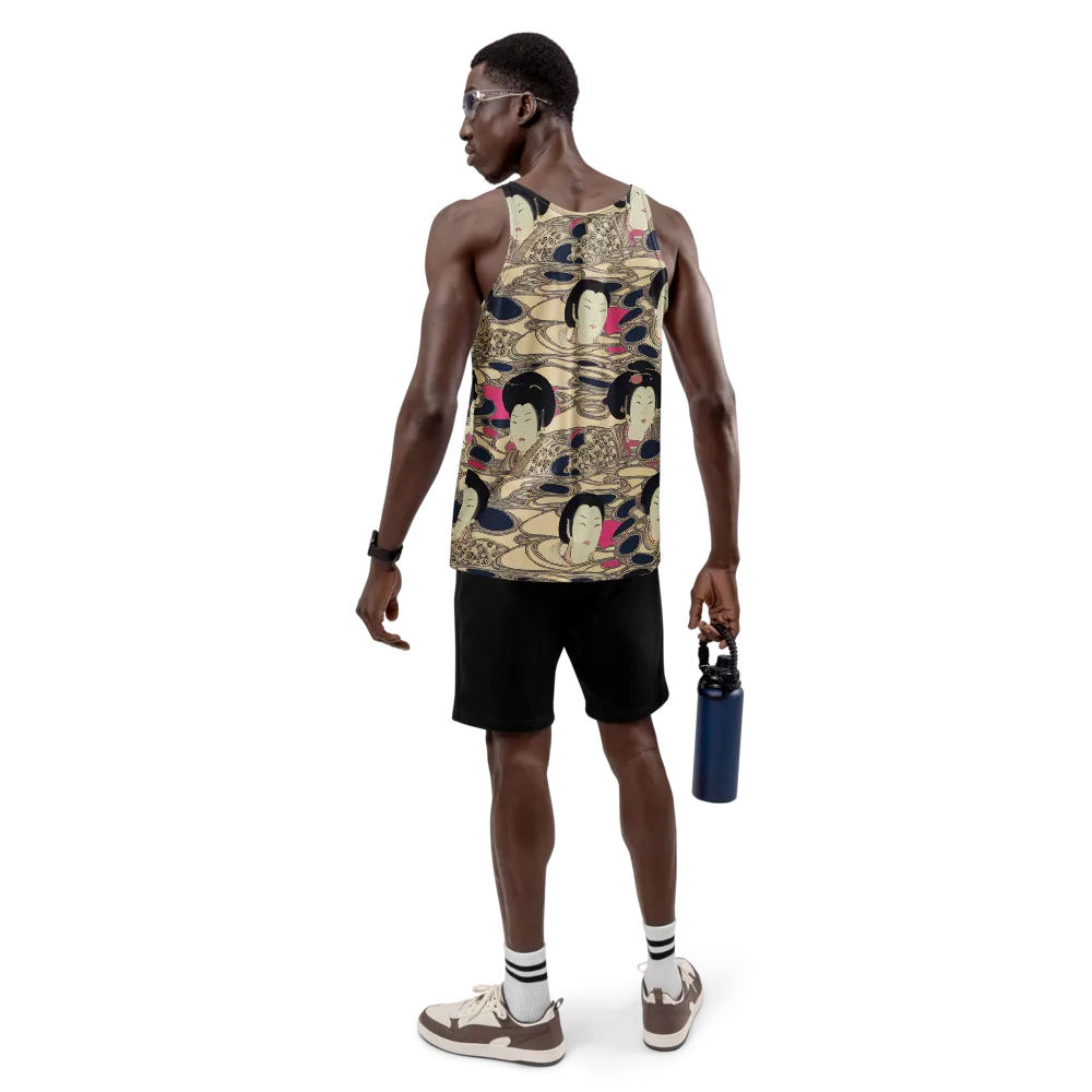 Timeless Reverie on Men's Tank Top — Back