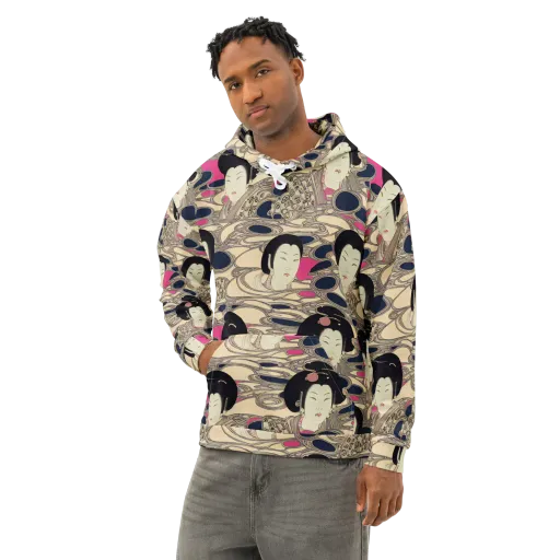 Timeless Reverie on a Cotton Hoodie