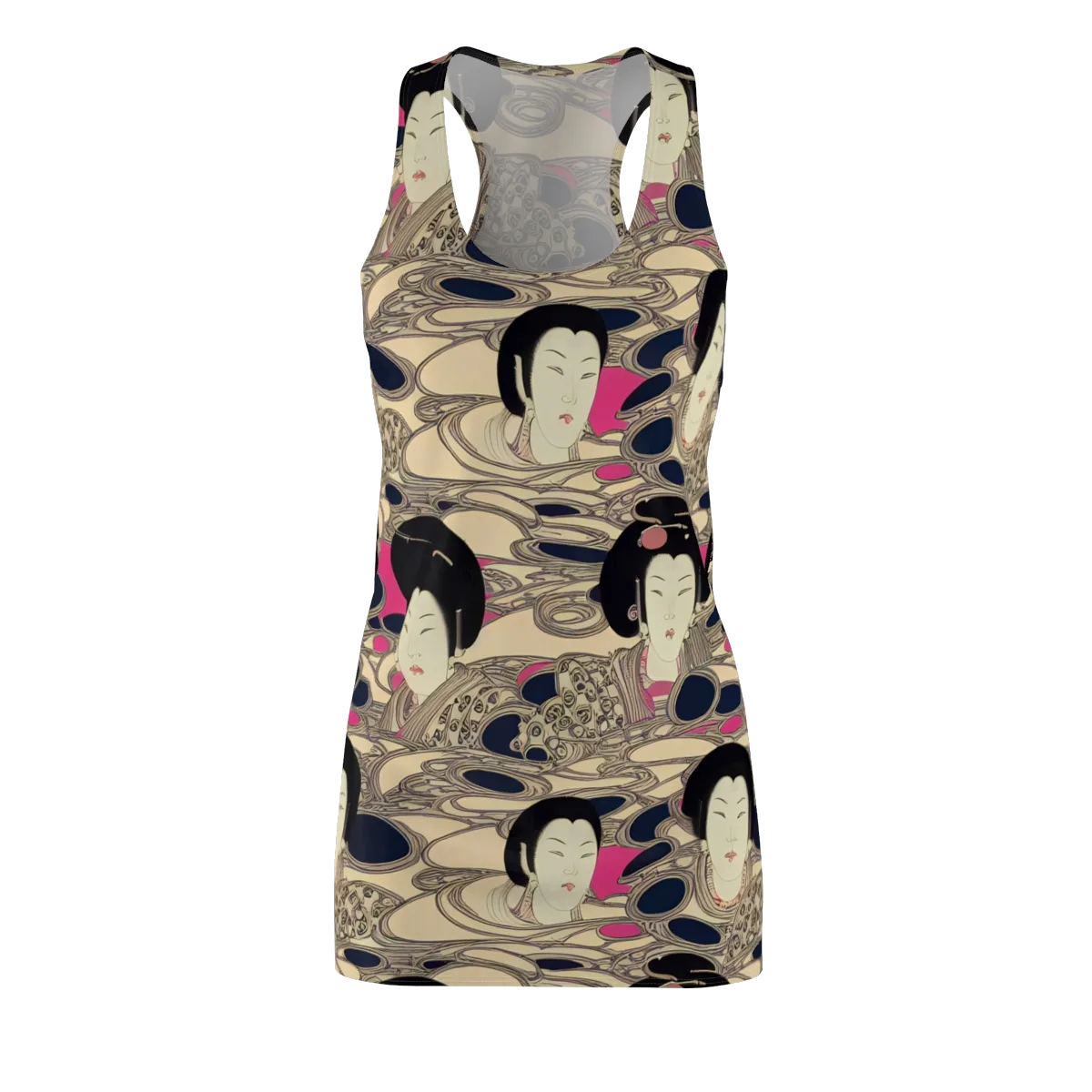 Timeless Reverie on Racerback Dress — Front