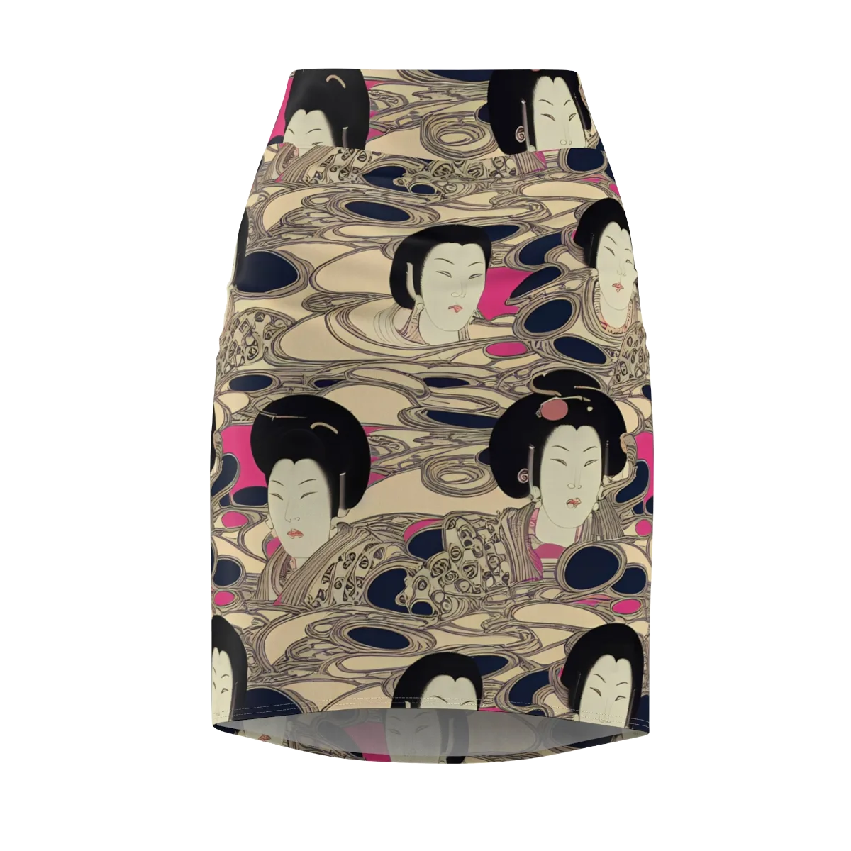 Timeless Reverie on Pencil Skirt — Front