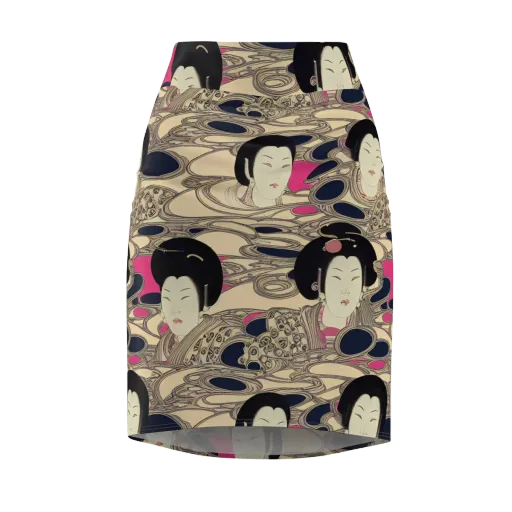 Timeless Reverie on a Pencil Skirt