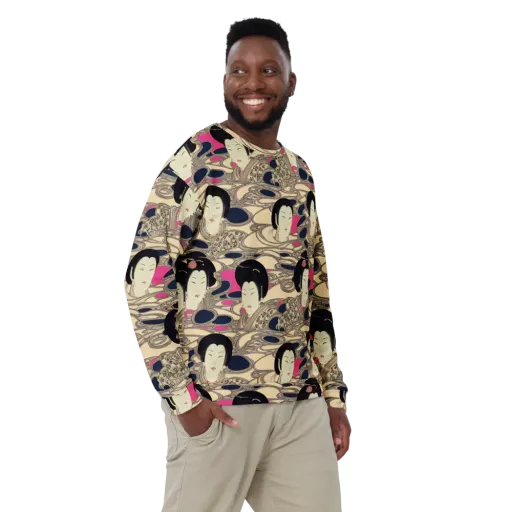 Timeless Reverie on a Sweatshirt