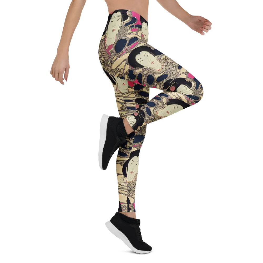 Timeless Reverie on Leggings — Right