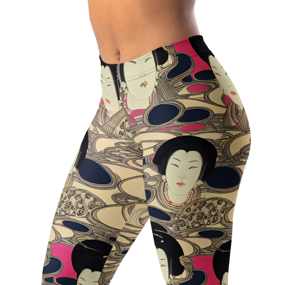 Timeless Reverie on Leggings — Left Front