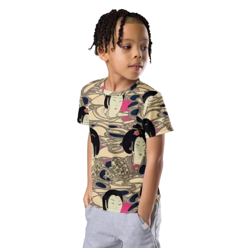 Timeless Reverie on a Kids Crew Neck T-Shirt
