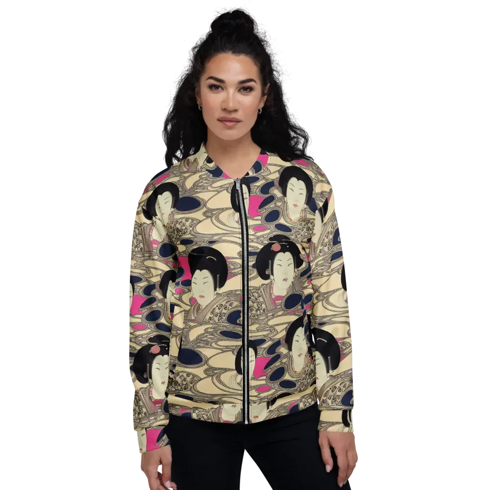 Timeless Reverie on Bomber Jacket — Front