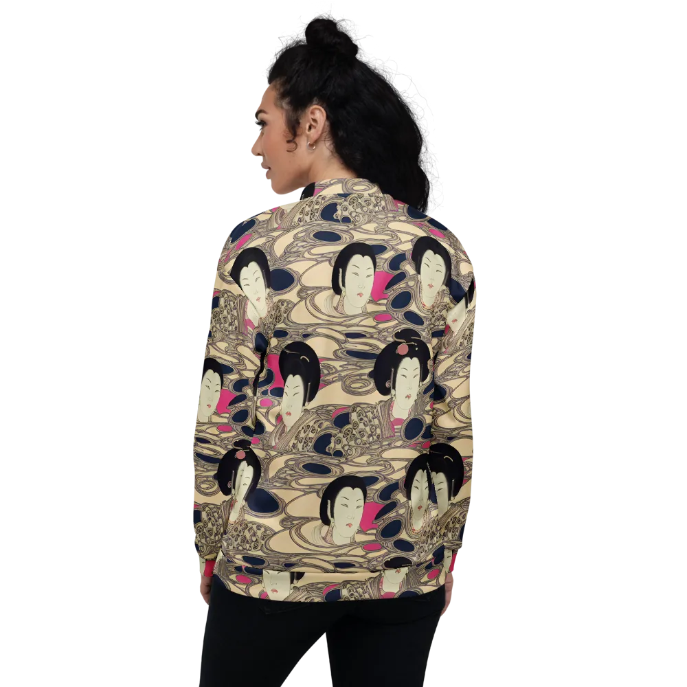 Timeless Reverie on Bomber Jacket — Back