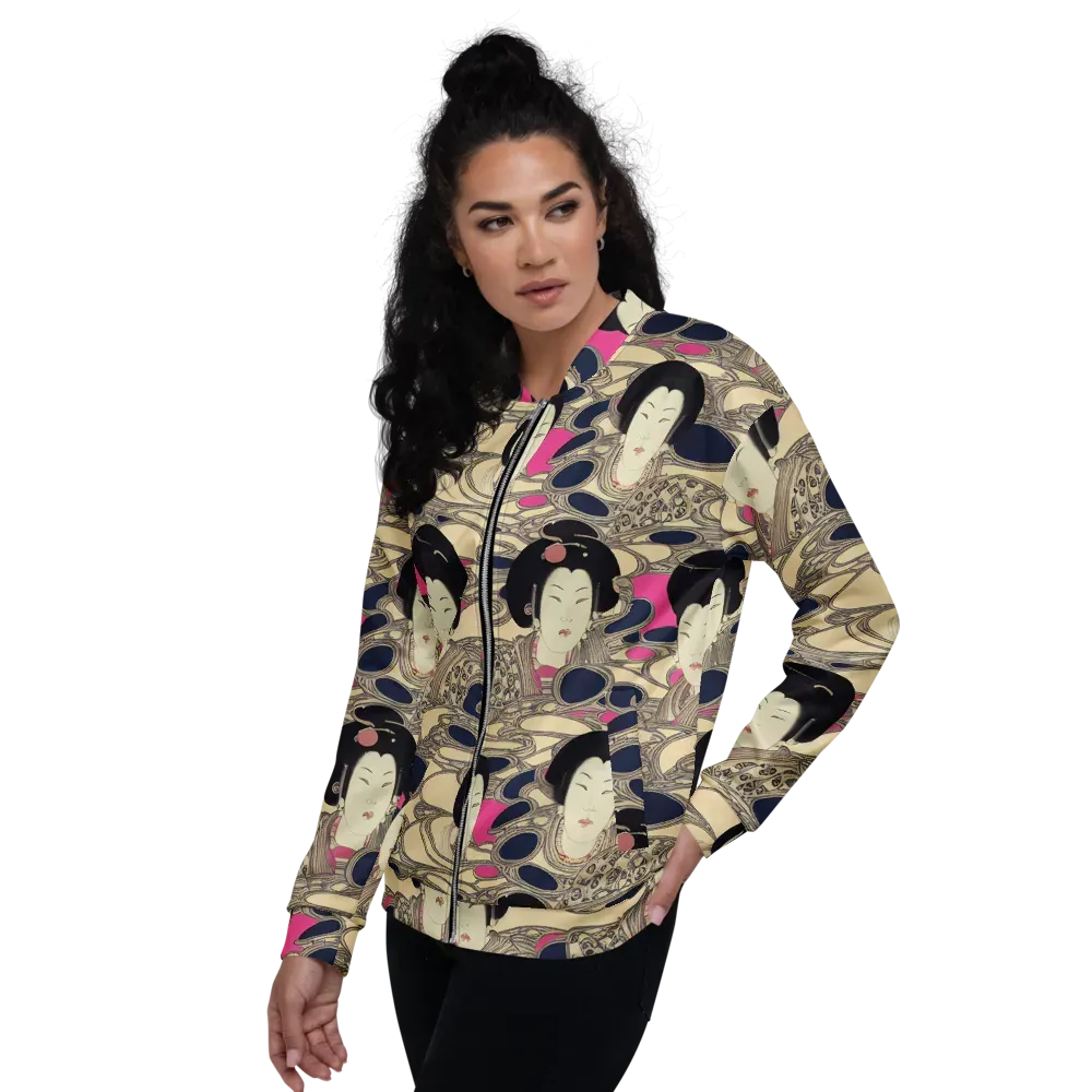 Timeless Reverie on Bomber Jacket — Left