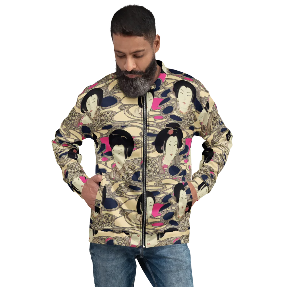 Timeless Reverie on Bomber Jacket — Front