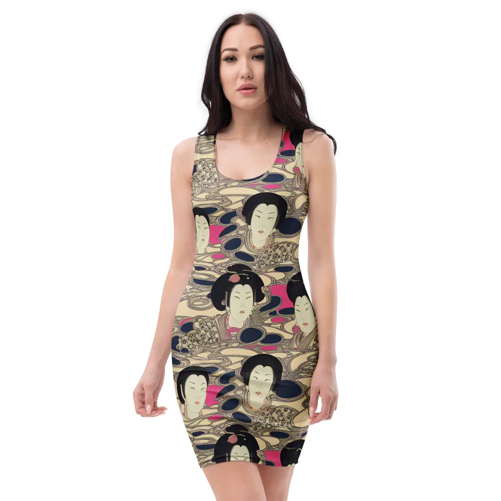 Timeless Reverie on Bodycon Dress — Front
