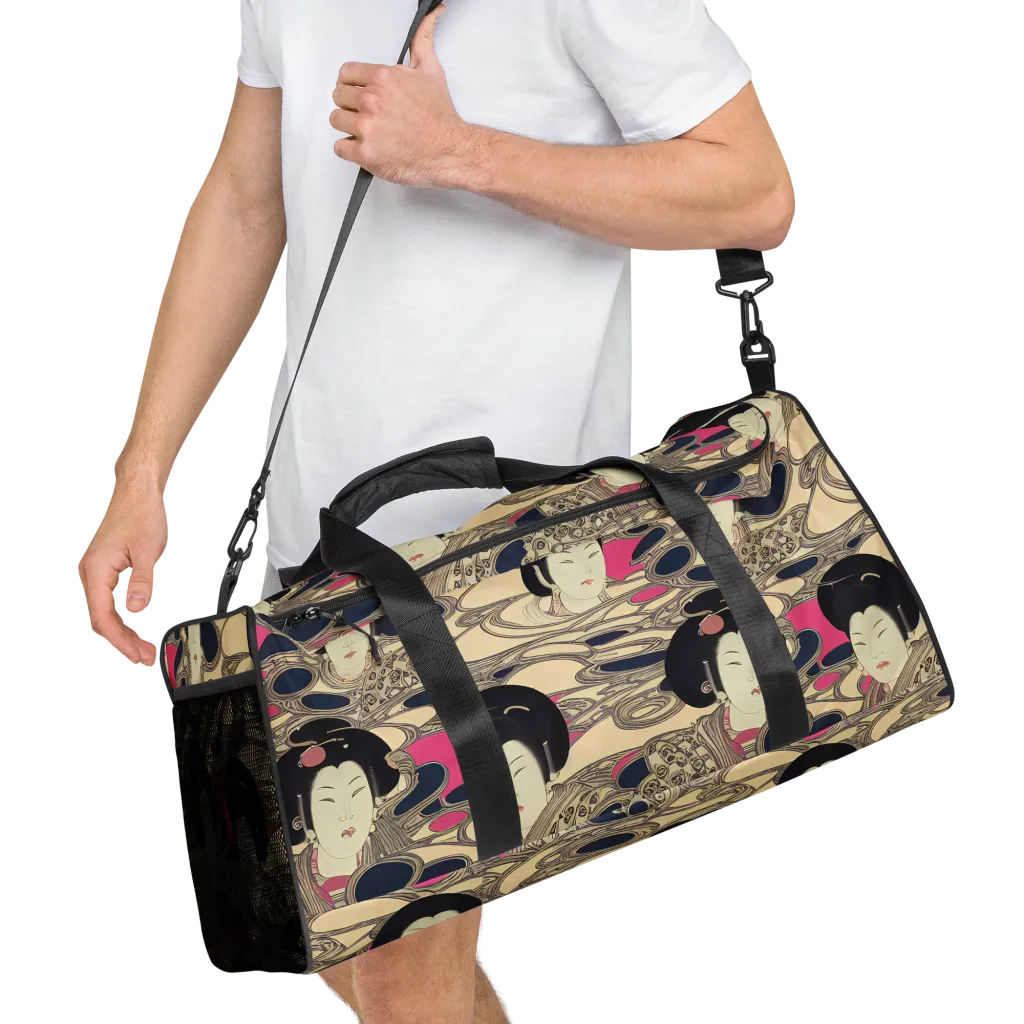 Timeless Reverie on Duffle Bag — Right Front