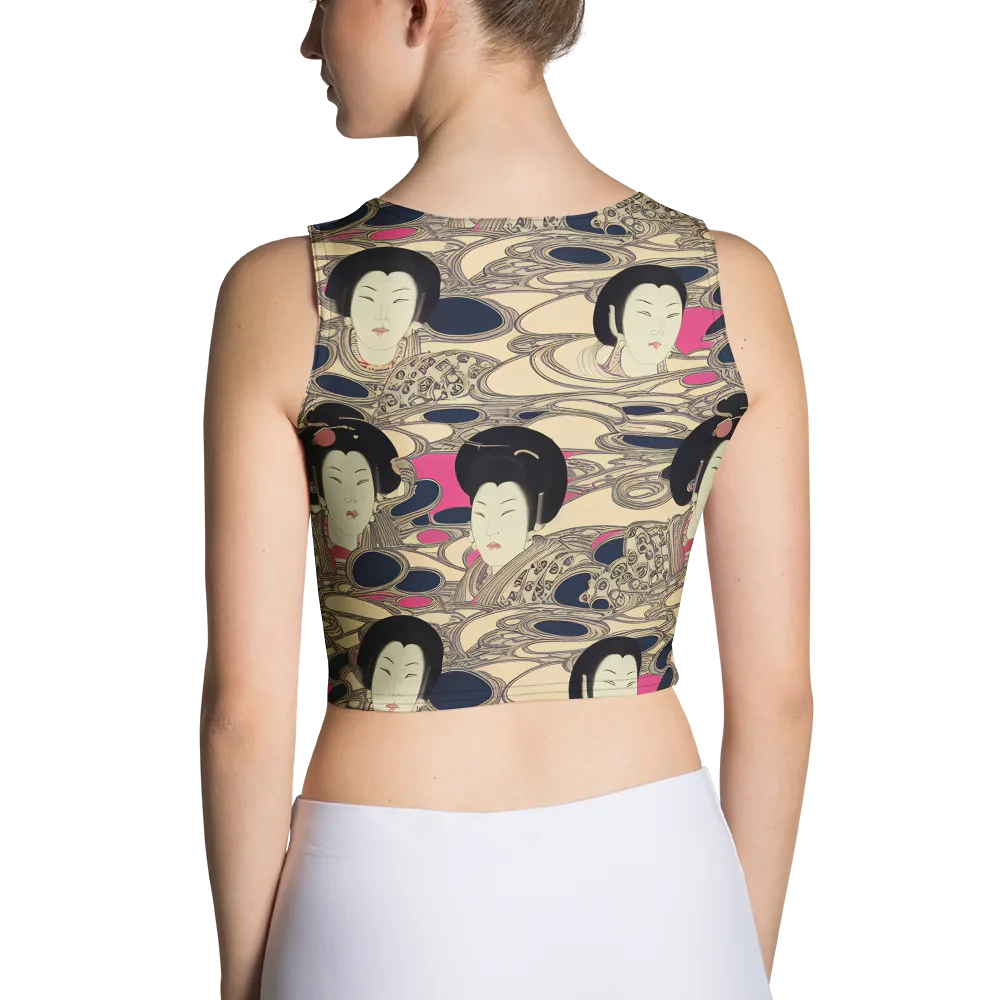 Timeless Reverie on Crop Top — Back