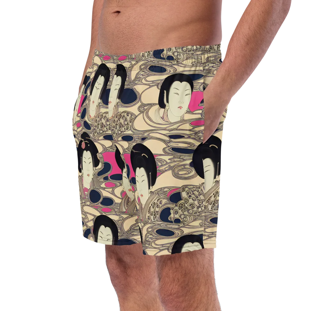 Timeless Reverie on Swim Trunks — Left Front