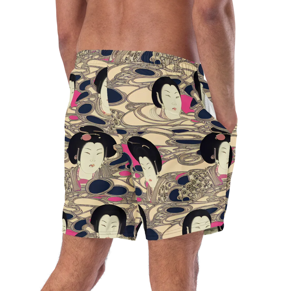 Timeless Reverie on Swim Trunks — Right Back