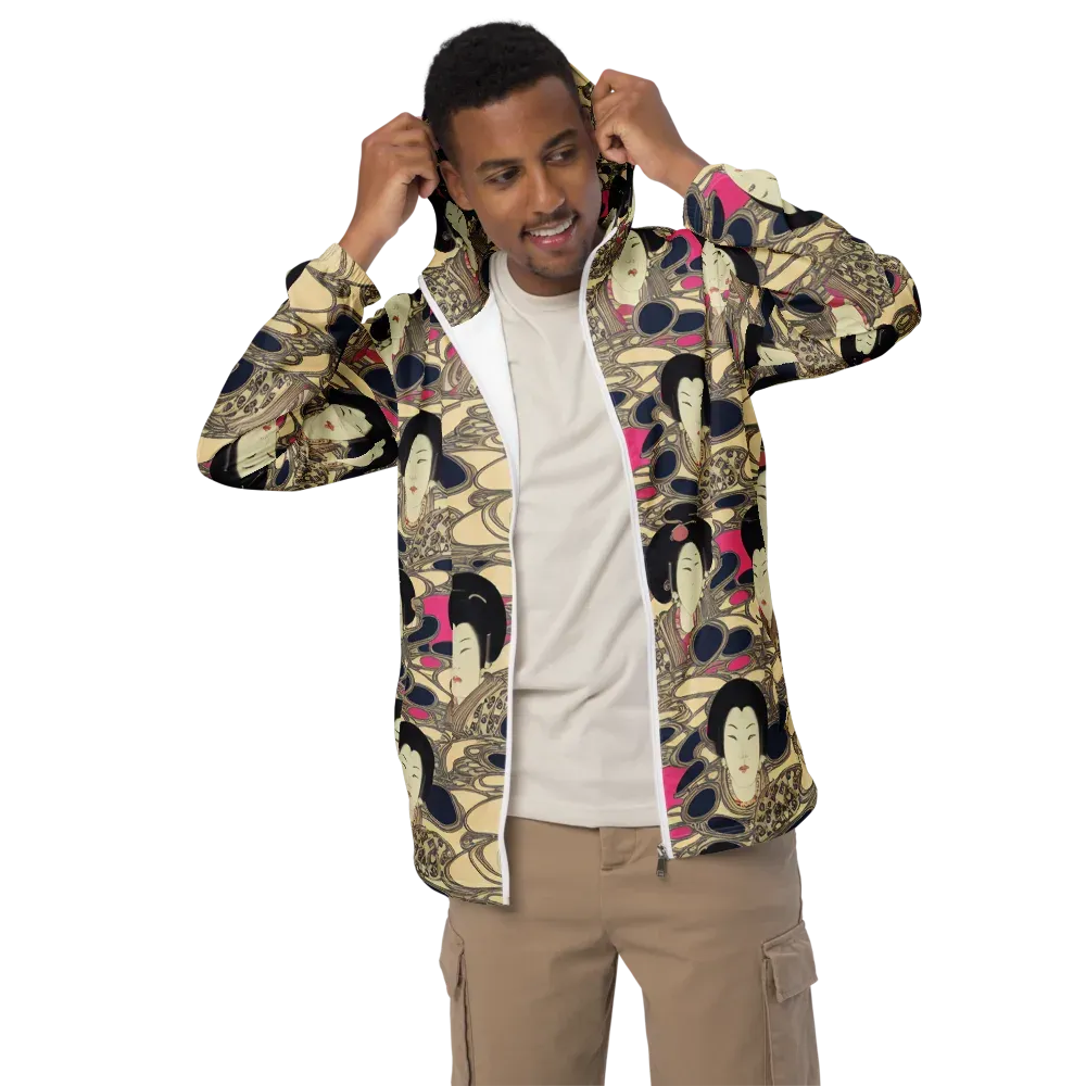 Timeless Reverie on Men's Windbreaker — Front