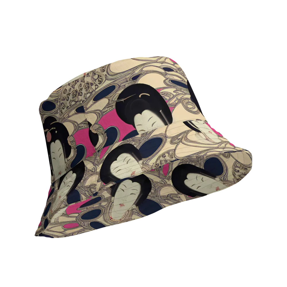 Timeless Reverie on Reversible Bucket Hat — Product details Outside