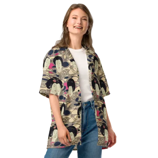 Timeless Reverie on a Button Shirt