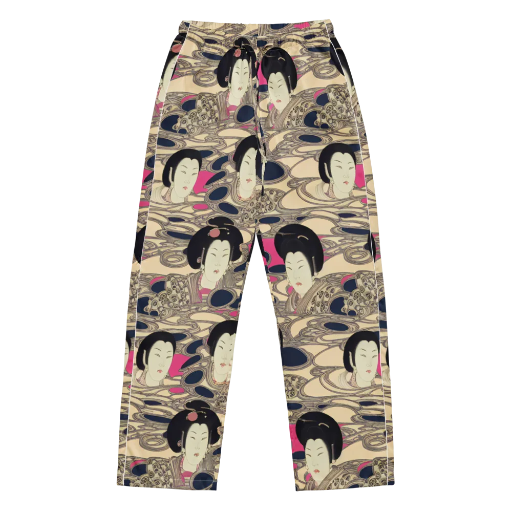 Timeless Reverie on Women's Pajama Pants — Front