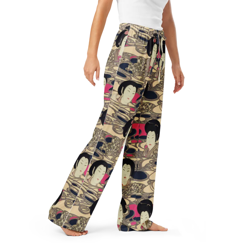 Timeless Reverie on Women's Pajama Pants — Right Front