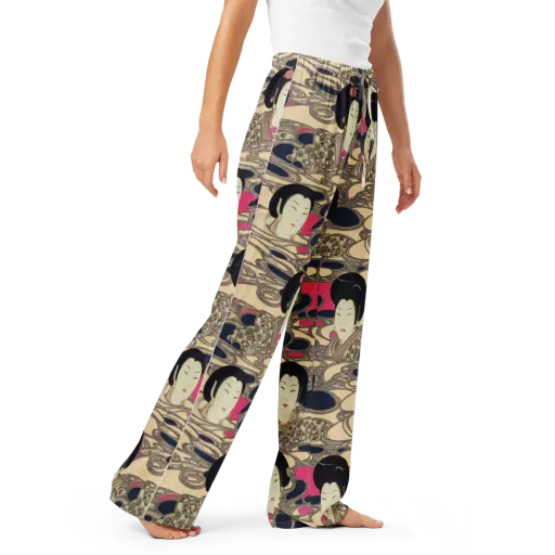 Timeless Reverie on a Women's Pajama Pants