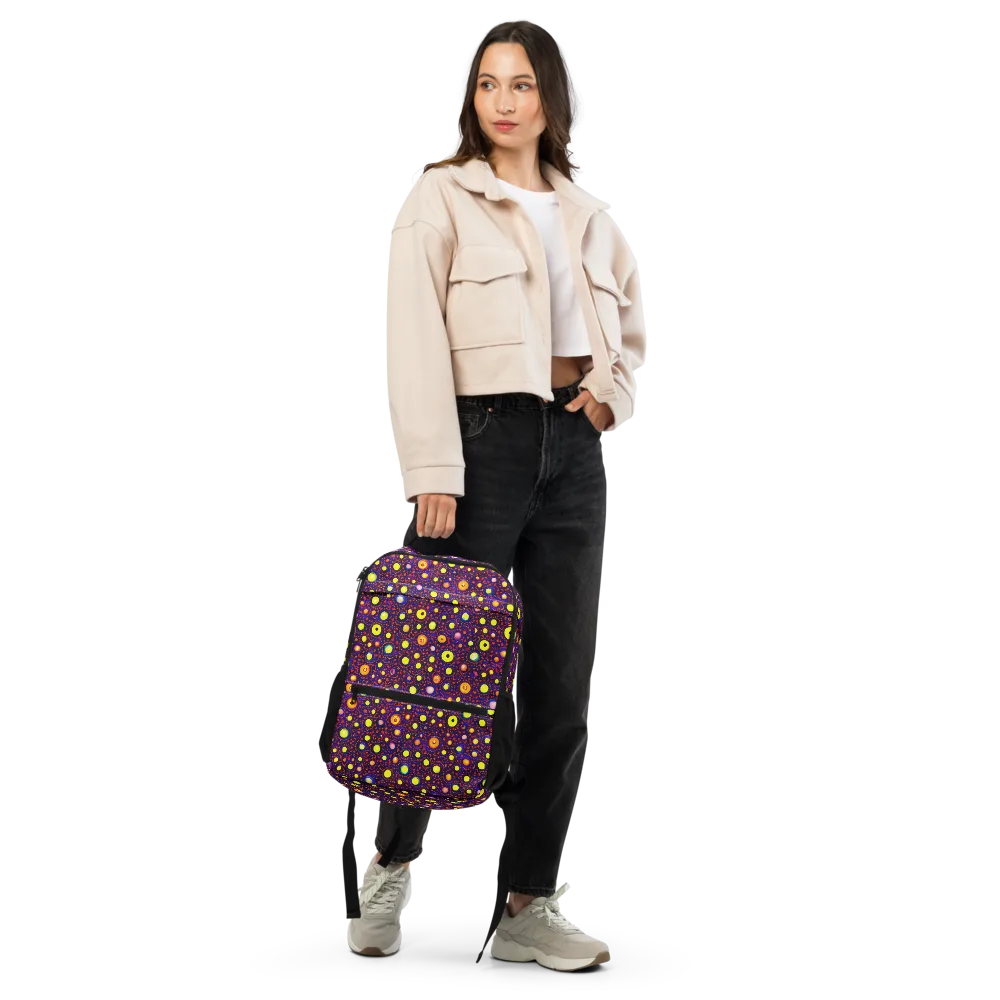 Cosmic Dotscape on Utility Backpack — Front