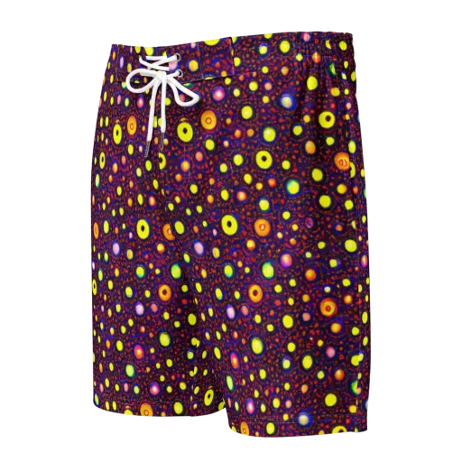 Cosmic Dotscape on a Men's Board Shorts