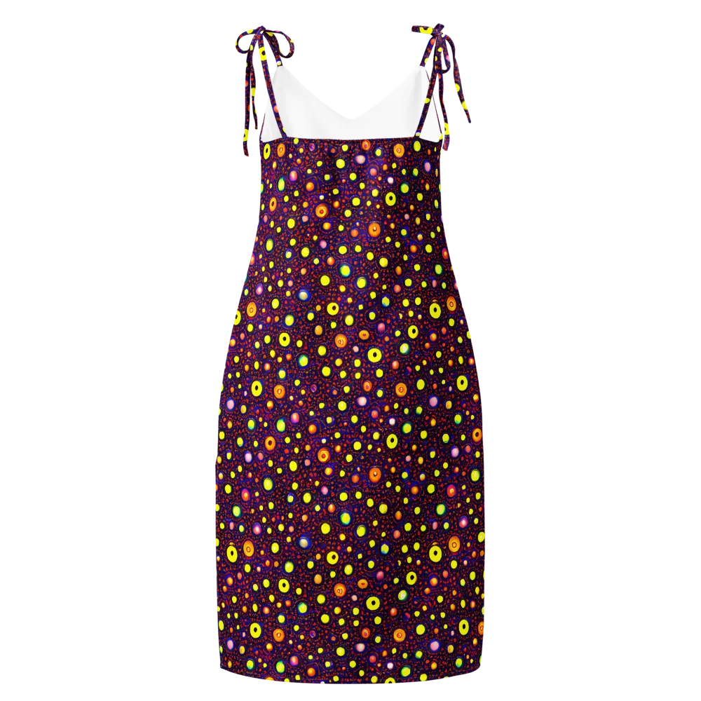 Cosmic Dotscape on Slip Dress — Back