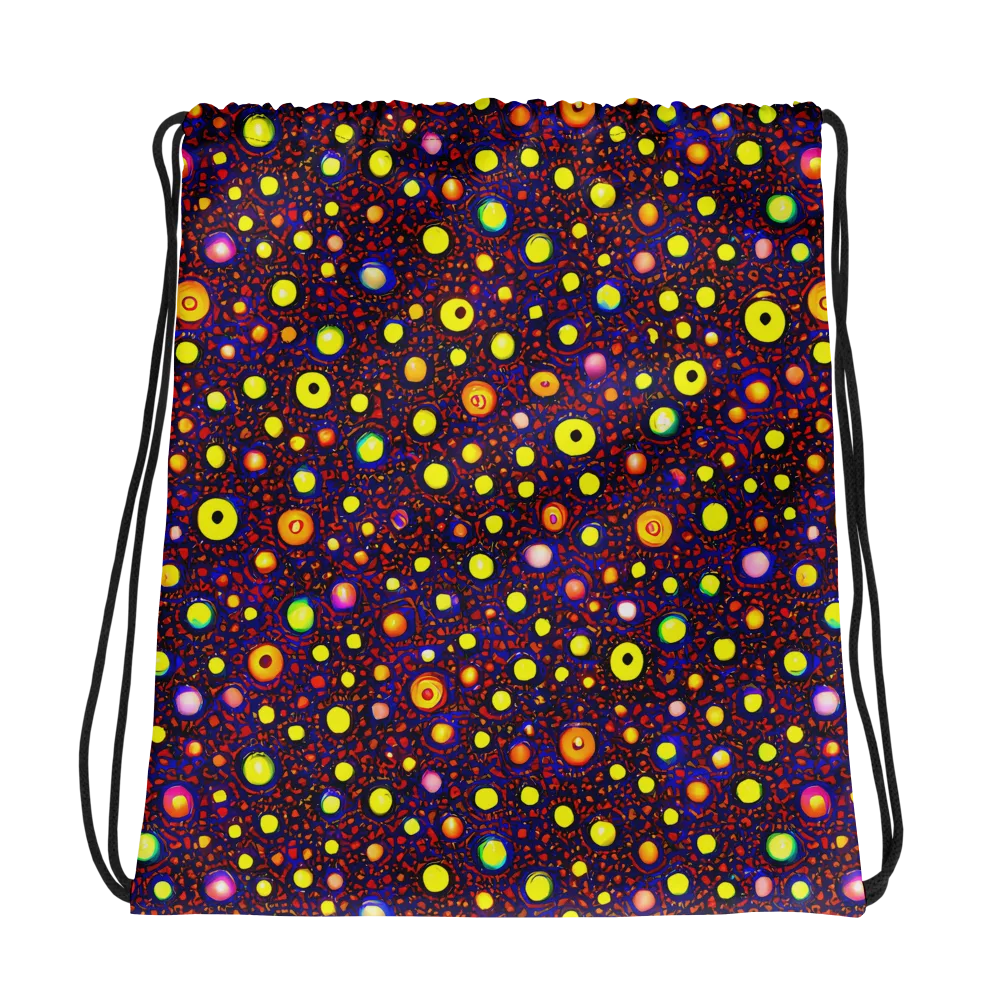 Cosmic Dotscape on Drawstring Bag — Photo