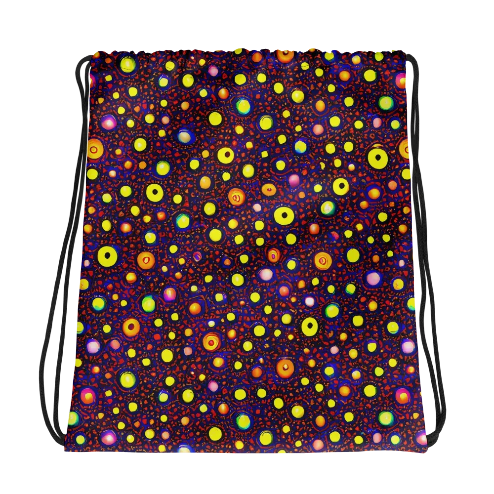 Cosmic Dotscape on Drawstring Bag — Photo