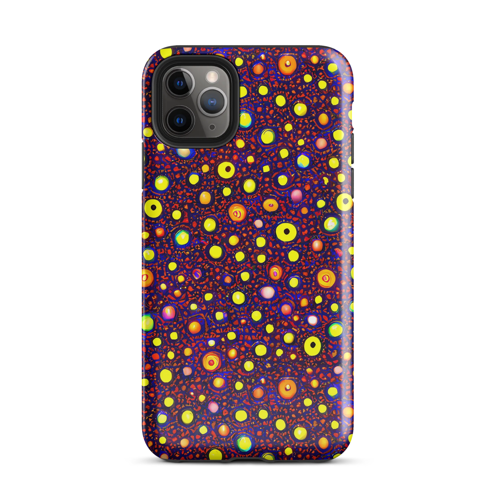 Cosmic Dotscape on Tough Case for iPhone® — Front