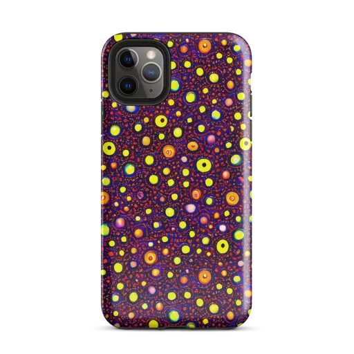Cosmic Dotscape on a Tough Case for iPhone®