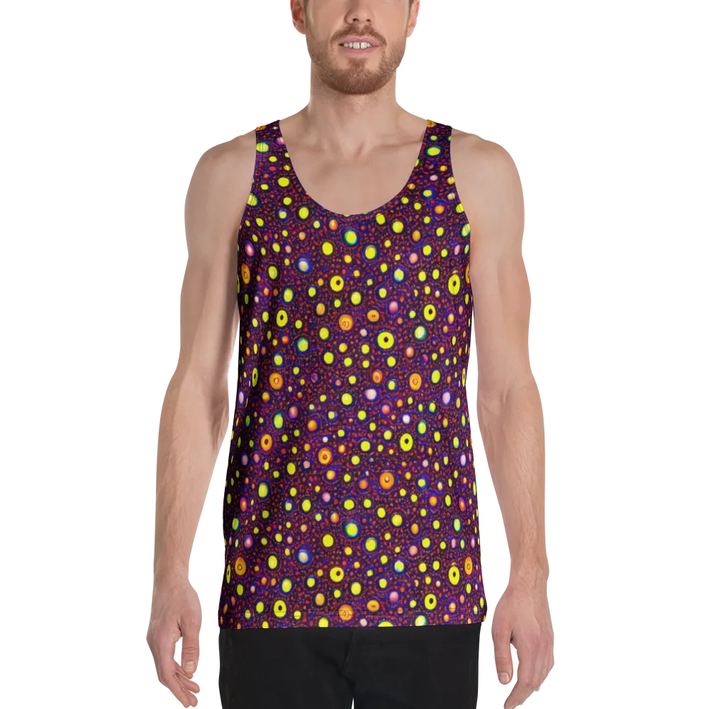 Cosmic Dotscape on Men's Tank Top — Front