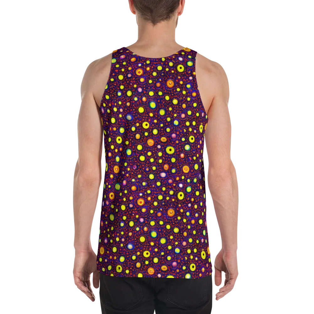 Cosmic Dotscape on Men's Tank Top — Back