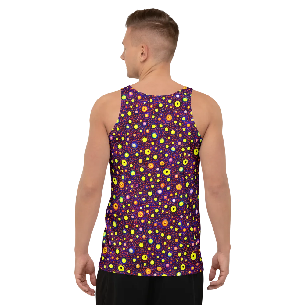 Cosmic Dotscape on Men's Tank Top — Back