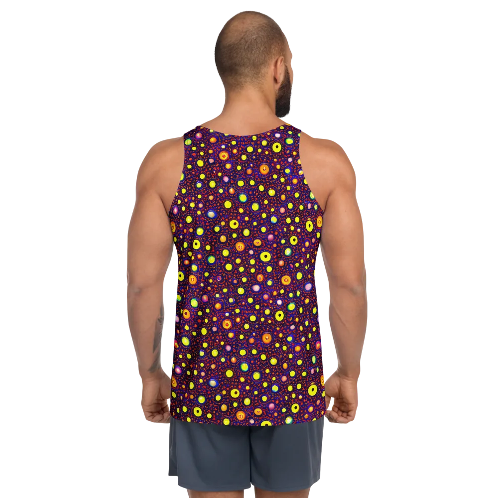 Cosmic Dotscape on Men's Tank Top — Back