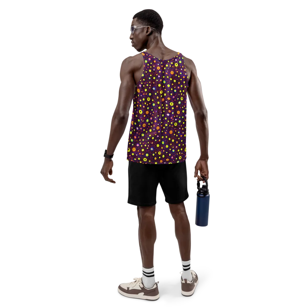 Cosmic Dotscape on Men's Tank Top — Back