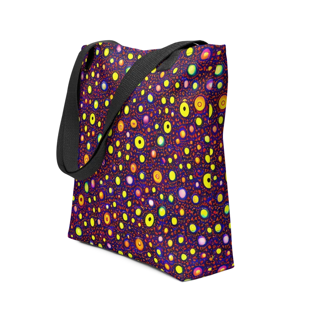 Cosmic Dotscape on Tote Bag — Front