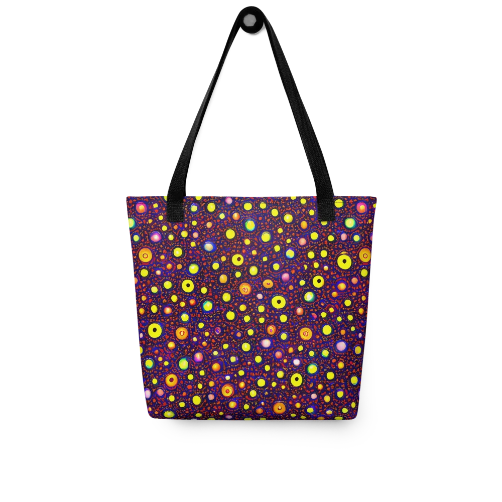 Cosmic Dotscape on Tote Bag — Front