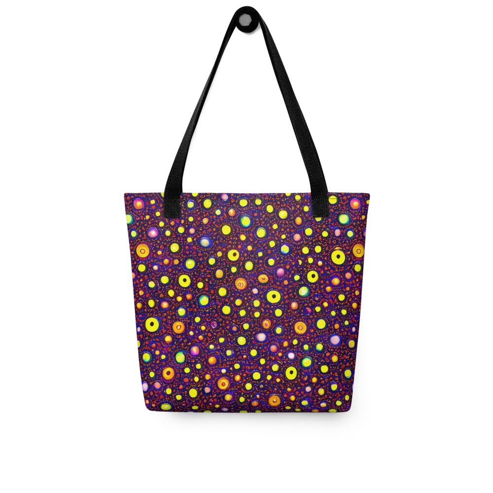 Cosmic Dotscape on Tote Bag — Front