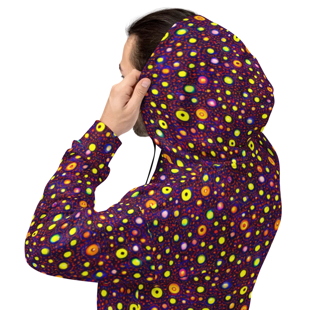Cosmic Dotscape on Hoodie — Back