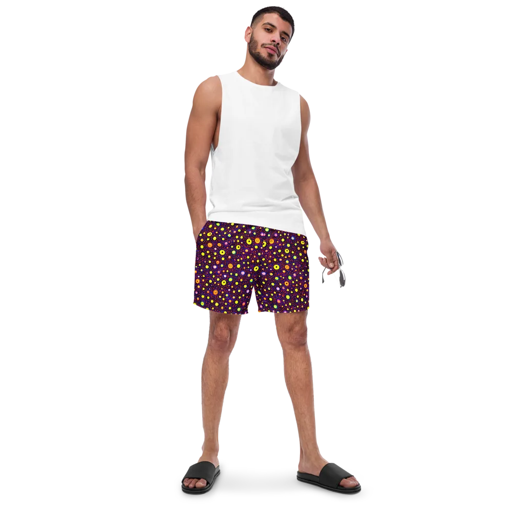Cosmic Dotscape on Swim Trunks — Front