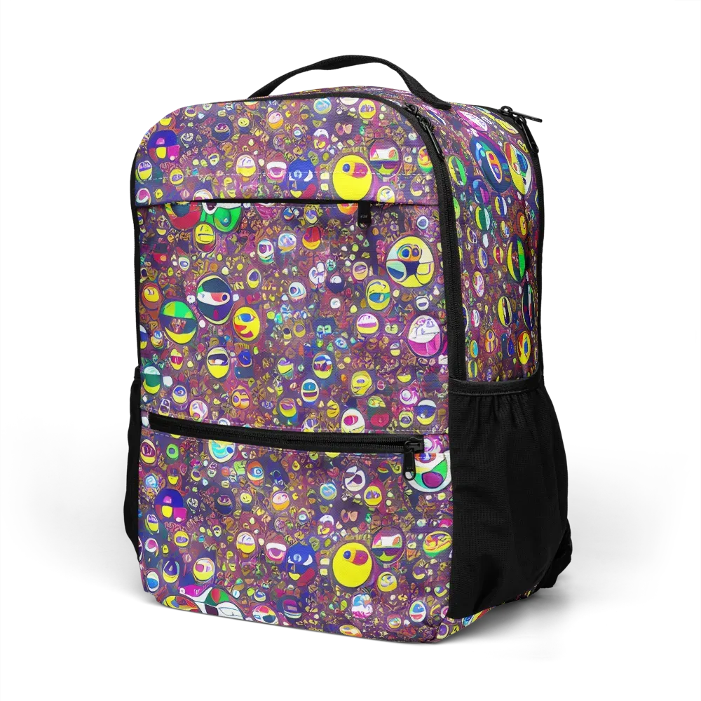 Eyes of Enchantment on Utility Backpack — Left Front
