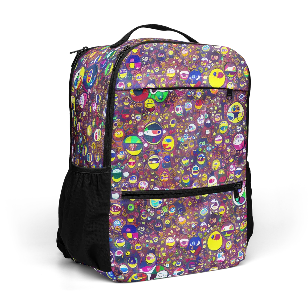 Eyes of Enchantment on Utility Backpack — Right Front