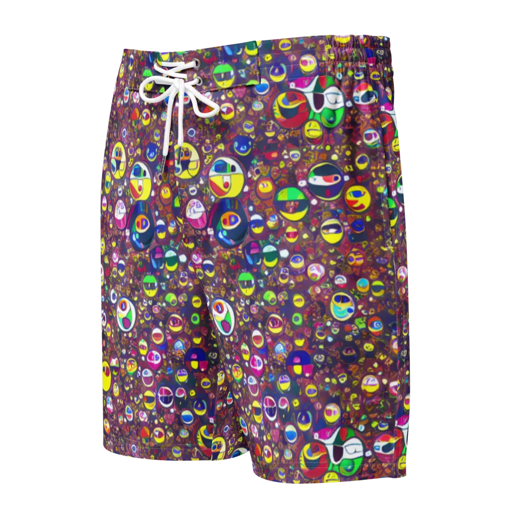 Eyes of Enchantment on Men's Board Shorts — Front