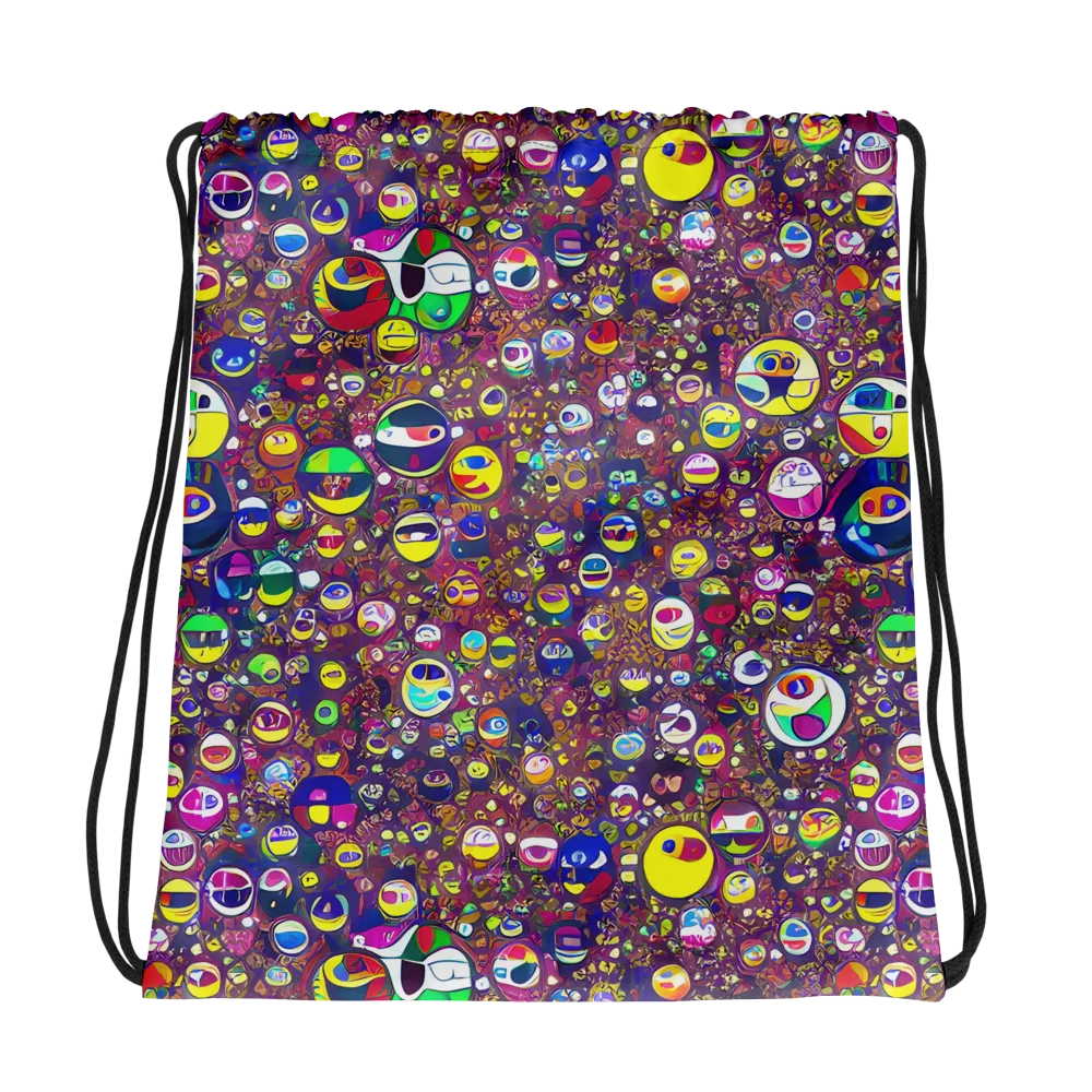 Eyes of Enchantment on Drawstring Bag — Photo