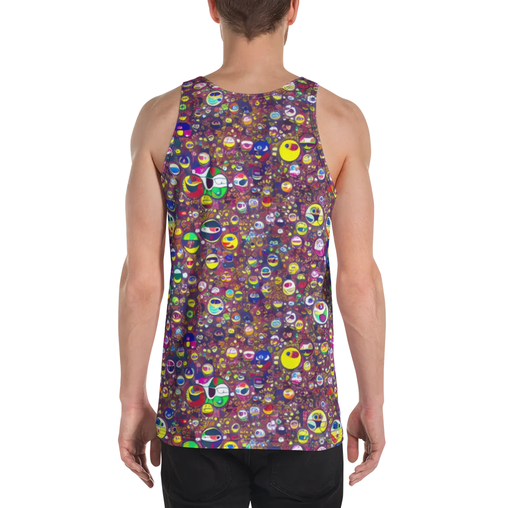 Eyes of Enchantment on Men's Tank Top — Back